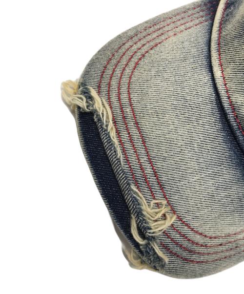 DIESEL（ディーゼル）DIESEL (ディーゼル) デニムキャップ インディゴ サイズ:2の古着・服飾アイテム