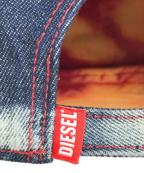 DIESEL（ディーゼル）DIESEL (ディーゼル) デニムキャップ インディゴ サイズ:2の古着・服飾アイテム