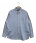 POLO RALPH LAUREN（ポロ・ラルフローレン）の古着「シルク混シャツ」｜スカイブルー