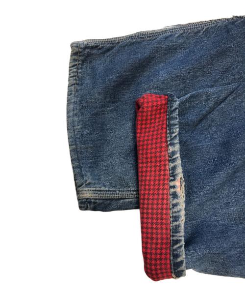 powr house（パワーハウス）powr house (パワーハウス) デニムペインターパンツ インディゴ サイズ:表記なしの古着・服飾アイテム