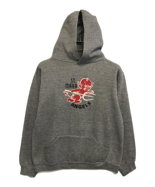 RUSSELL ATHLETIC（ラッセルアスレチック）RUSSELL ATHLETIC (ラッセルアスレチック) プルオーバーパーカー グレー サイズ:Mの古着・服飾アイテム