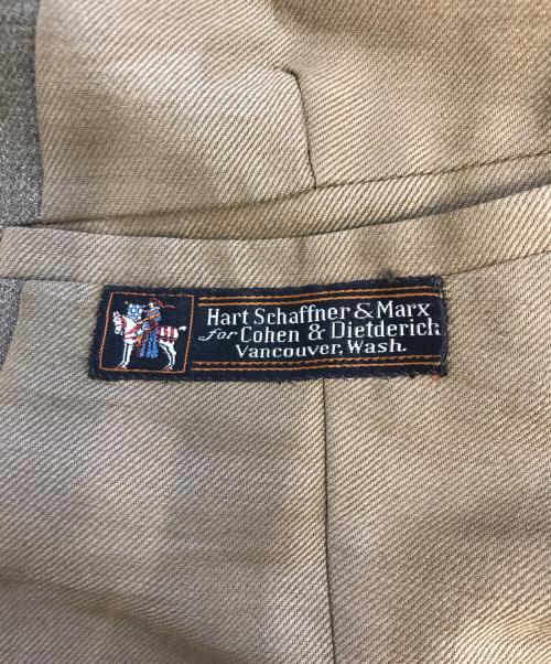Hart Schaffner Marx（ハート シャフナー アンドマークス）Hart Schaffner Marx (ハート シャフナー アンドマークス) オフィサージャケット オリーブ サイズ:表記なしの古着・服飾アイテム