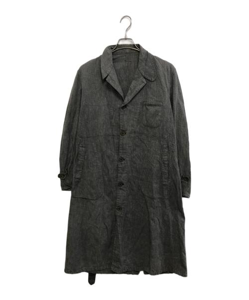 VINTAGE MILITARY（ヴィンテージ ミリタリー）VINTAGE MILITARY (ヴィンテージ ミリタリー) French Army アトリエコート グレー サイズ:表記なしの古着・服飾アイテム