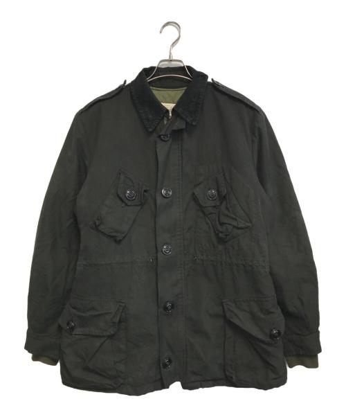 VINTAGE MILITARY（ヴィンテージ ミリタリー）VINTAGE MILITARY (ヴィンテージ ミリタリー) canadian army(カナダ軍) MK2コンバットジャケット ブラック サイズ:71/42の古着・服飾アイテム