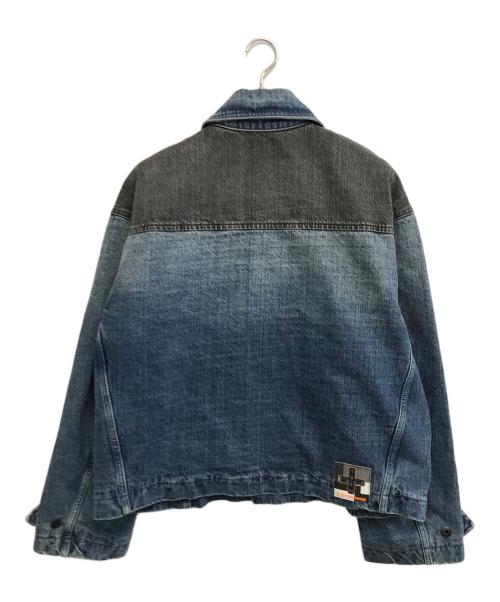 FACETASM（ファセッタズム）FACETASM (ファセッタズム) G-STAR RAW (ジースターロゥ) パッチワーク加工 デニムジャケット インディゴ サイズ:Mの古着・服飾アイテム