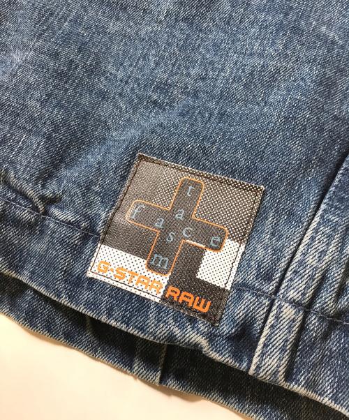 FACETASM（ファセッタズム）FACETASM (ファセッタズム) G-STAR RAW (ジースターロゥ) パッチワーク加工 デニムジャケット インディゴ サイズ:Mの古着・服飾アイテム