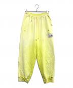 Maison MIHARA YASUHIROメゾン ミハラ ヤスヒロ）の古着「SUN FADED PANTS」｜イエロー