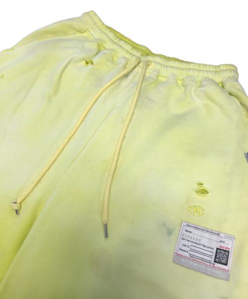 Maison MIHARA YASUHIRO（メゾン ミハラ ヤスヒロ）Maison MIHARA YASUHIRO (メゾン ミハラ ヤスヒロ) SUN FADED PANTS イエロー サイズ:44の古着・服飾アイテム