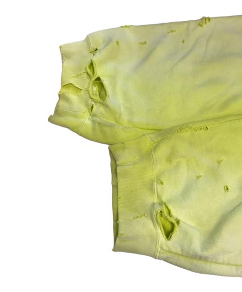 Maison MIHARA YASUHIRO（メゾン ミハラ ヤスヒロ）Maison MIHARA YASUHIRO (メゾン ミハラ ヤスヒロ) SUN FADED PANTS イエロー サイズ:44の古着・服飾アイテム