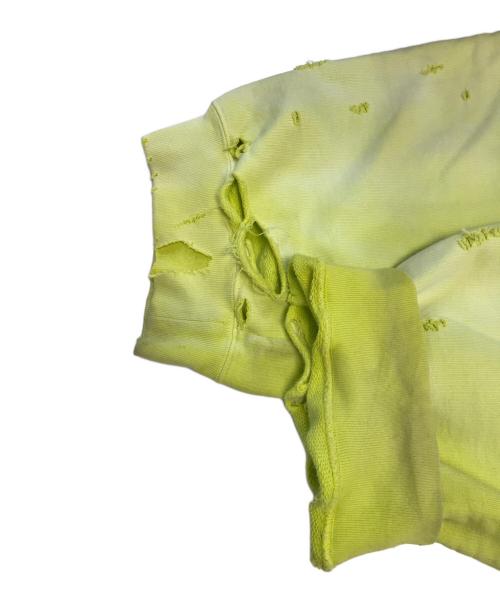 Maison MIHARA YASUHIRO（メゾン ミハラ ヤスヒロ）Maison MIHARA YASUHIRO (メゾン ミハラ ヤスヒロ) SUN FADED PANTS イエロー サイズ:44の古着・服飾アイテム