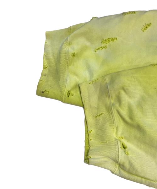 Maison MIHARA YASUHIRO（メゾン ミハラ ヤスヒロ）Maison MIHARA YASUHIRO (メゾン ミハラ ヤスヒロ) SUN FADED PANTS イエロー サイズ:44の古着・服飾アイテム