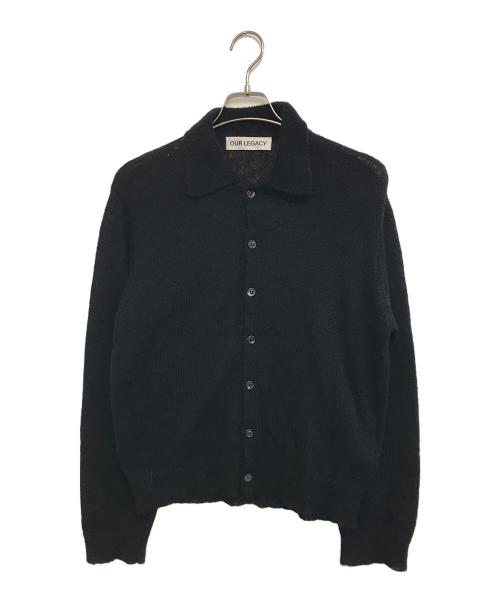 OUR LEGACY（アワーレガシー）OUR LEGACY (アワーレガシー) EVENING POLO ブラック サイズ:44の古着・服飾アイテム