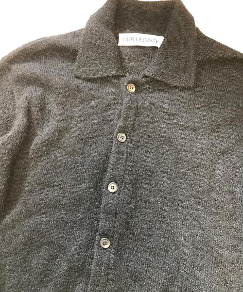 OUR LEGACY（アワーレガシー）OUR LEGACY (アワーレガシー) EVENING POLO ブラック サイズ:44の古着・服飾アイテム
