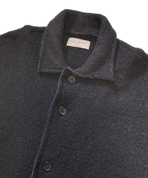Yohji Yamamoto pour homme（ヨウジヤマモト プールオム）Yohji Yamamoto pour homme (ヨウジヤマモト プールオム) アルパカコート ブラック サイズ:3の古着・服飾アイテム