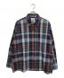 ARROW（アロー）の古着「コットンポリチェックシャツ」｜ブルー×レッド