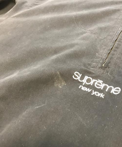 SUPREME（シュプリーム）SUPREME (シュプリーム) TRACK HALF ZIP PULLOVER ブラック サイズ:Lの古着・服飾アイテム