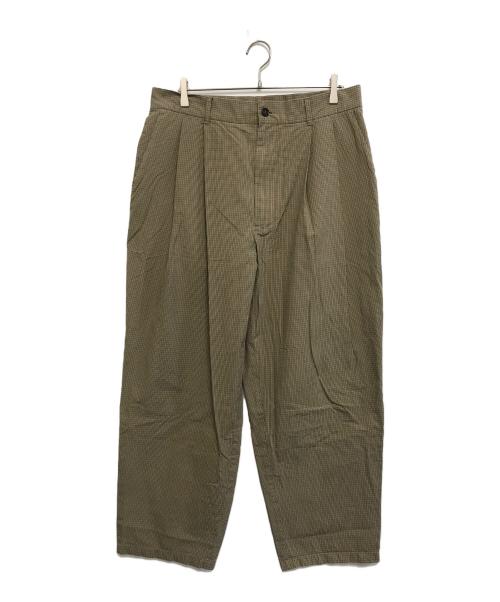 CAMIEL FORTGENS（カミエルフォートヘンス）CAMIEL FORTGENS (カミエルフォートヘンス) スーツパンツ カーキ サイズ:Lの古着・服飾アイテム