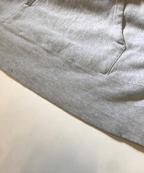 Champion（チャンピオン）Champion (チャンピオン) 前Vリバースウィーブパーカー グレー サイズ:Mの古着・服飾アイテム