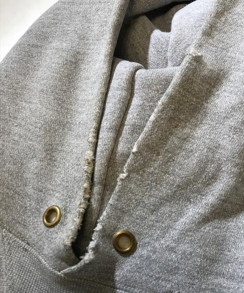 Champion（チャンピオン）Champion (チャンピオン) 前Vリバースウィーブパーカー グレー サイズ:Mの古着・服飾アイテム