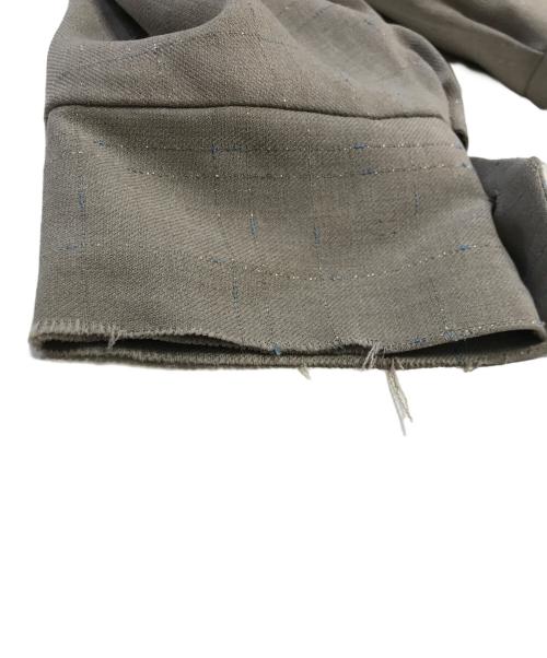 Maurice Holman（モーリスホルマン）Maurice Holman (モーリスホルマン) レーヨンカスリジャケット ベージュ サイズ:不明の古着・服飾アイテム