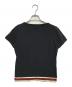 Jean Paul Gaultier FEMME (ジャンポールゴルチエ フェム) 裾ロゴTシャツ ネイビー サイズ:40：12000円