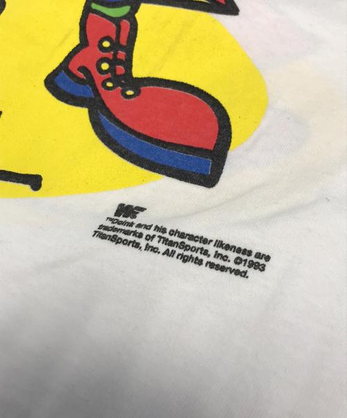 ALL SPORT（オールスポーツ）ALL SPORT (オールスポーツ) プロレスラーTシャツ ホワイト サイズ:XLの古着・服飾アイテム