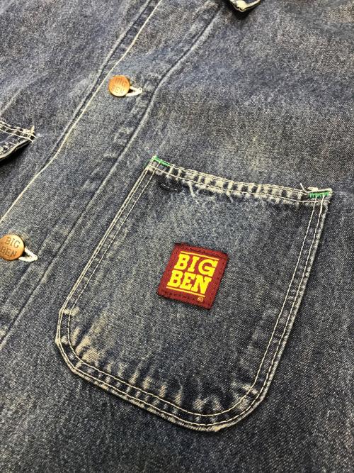 BIG BEN（ビックベン）BIG BEN (ビックベン) デニムカバーオール インディゴ サイズ:48の古着・服飾アイテム