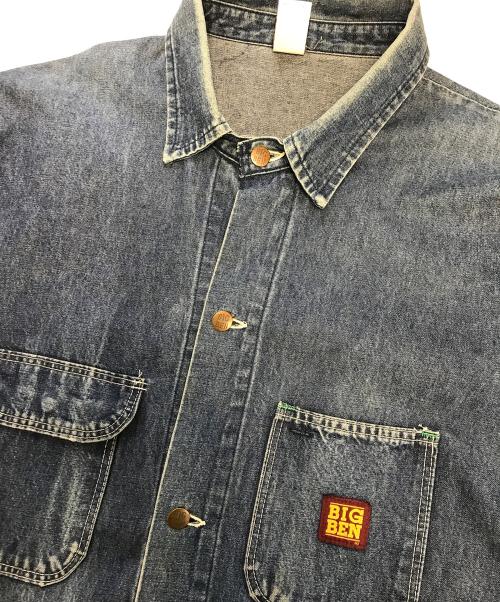 BIG BEN（ビックベン）BIG BEN (ビックベン) デニムカバーオール インディゴ サイズ:48の古着・服飾アイテム