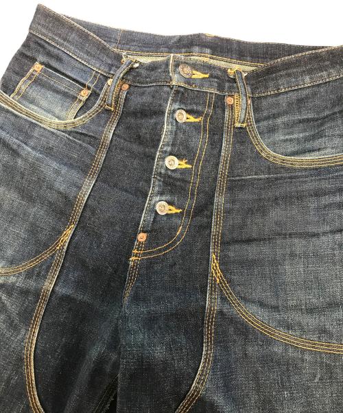 SUGARHILL（シュガーヒル）SUGARHILL (シュガーヒル) CLASSIC DOUBLE KNEE DENIM PANTS インディゴ サイズ:SIZE81㎝(W32)の古着・服飾アイテム