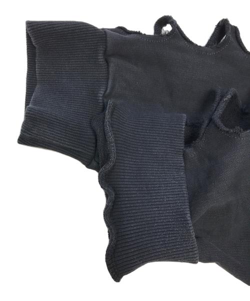 Avavav（アヴァヴァヴ）Avavav (アヴァヴァヴ) カットアウトジップパーカー ブラック サイズ:Mの古着・服飾アイテム