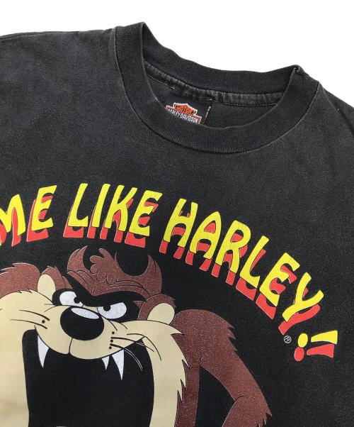 HARLEY-DAVIDSON（ハーレーダビッドソン）HARLEY-DAVIDSON (ハーレーダビッドソン) プリントTシャツ ブラック サイズ:Lの古着・服飾アイテム