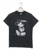 キャラクターTシャツキャラクターTシャツ）の古着「80~90s Disney(ディズニー) キャラクターTシャツ」｜ブラック