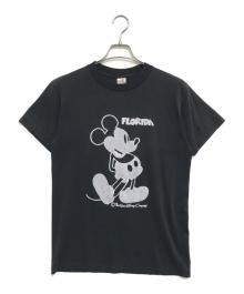 キャラクターTシャツ（キャラクターTシャツ）の古着「80~90s Disney(ディズニー) キャラクターTシャツ」｜ブラック