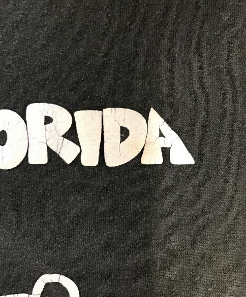 キャラクターTシャツ（キャラクターTシャツ）キャラクターTシャツ (キャラクターTシャツ) 80~90s Disney(ディズニー) キャラクターTシャツ ブラック サイズ:LARGEの古着・服飾アイテム