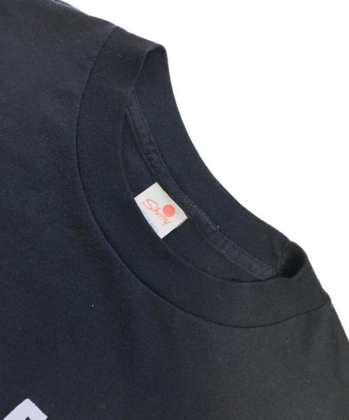 キャラクターTシャツ（キャラクターTシャツ）キャラクターTシャツ (キャラクターTシャツ) 80~90s Disney(ディズニー) キャラクターTシャツ ブラック サイズ:LARGEの古着・服飾アイテム