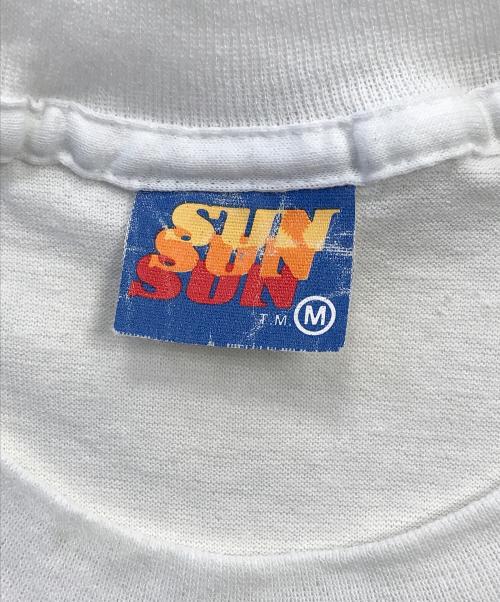 sun（サン）sun (サン) プリントTシャツ ホワイト サイズ:Mの古着・服飾アイテム