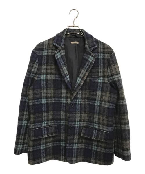 BOTTEGA VENETA（ボッテガベネタ）BOTTEGA VENETA (ボッテガベネタ) 2Bウールテーラードジャケット グリーン サイズ:54の古着・服飾アイテム