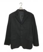 COMME des GARCONS HOMMEコムデギャルソン オム）の古着「切替縮絨テーラードジャケット」｜ブラック