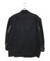 COMME des GARCONS HOMME PLUS (コムデギャルソンオムプリュス) レザー切替テーラードジャケット ネイビー サイズ:M：35000円