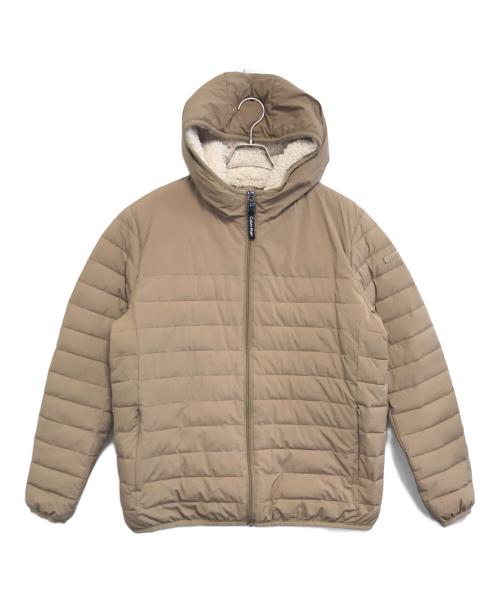 Calvin Klein（カルバンクライン）Calvin Klein (カルバンクライン) 中綿ボアジャケット ベージュ サイズ:Mの古着・服飾アイテム