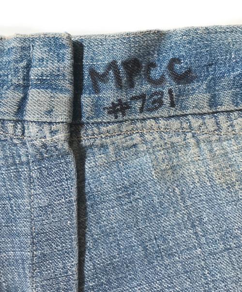 VINTAGE MILITARY（ヴィンテージ ミリタリー）VINTAGE MILITARY (ヴィンテージ ミリタリー) U'S NAVY セーラーデニムパンツ インディゴ サイズ:表記なしの古着・服飾アイテム