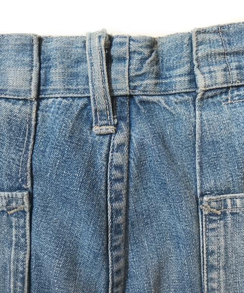 VINTAGE MILITARY（ヴィンテージ ミリタリー）VINTAGE MILITARY (ヴィンテージ ミリタリー) U'S NAVY セーラーデニムパンツ インディゴ サイズ:表記なしの古着・服飾アイテム