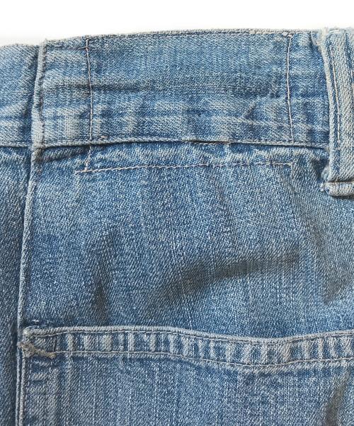 VINTAGE MILITARY（ヴィンテージ ミリタリー）VINTAGE MILITARY (ヴィンテージ ミリタリー) U'S NAVY セーラーデニムパンツ インディゴ サイズ:表記なしの古着・服飾アイテム