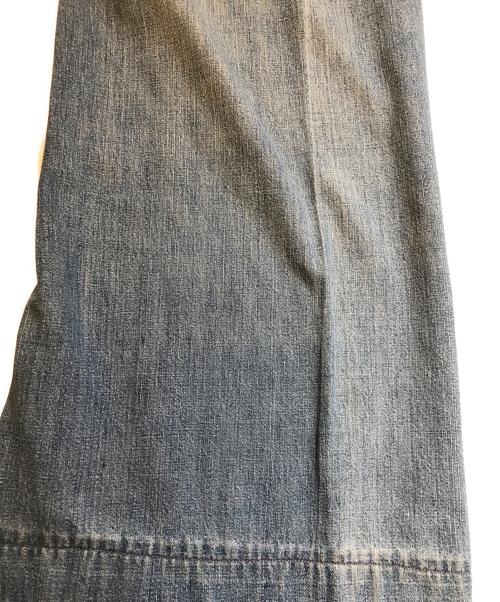 VINTAGE MILITARY（ヴィンテージ ミリタリー）VINTAGE MILITARY (ヴィンテージ ミリタリー) U'S NAVY セーラーデニムパンツ インディゴ サイズ:表記なしの古着・服飾アイテム