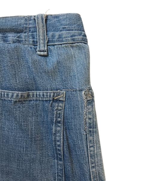 VINTAGE MILITARY（ヴィンテージ ミリタリー）VINTAGE MILITARY (ヴィンテージ ミリタリー) U'S NAVY セーラーデニムパンツ インディゴ サイズ:表記なしの古着・服飾アイテム