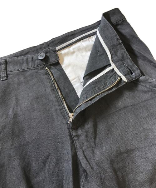 NICOLO' CESCHI BERRINI（ニコロ・チェスキ・ベリーニ）NICOLO' CESCHI BERRINI (ニコロ・チェスキ・ベリーニ) リネンバイカーパンツ グレー サイズ:44の古着・服飾アイテム