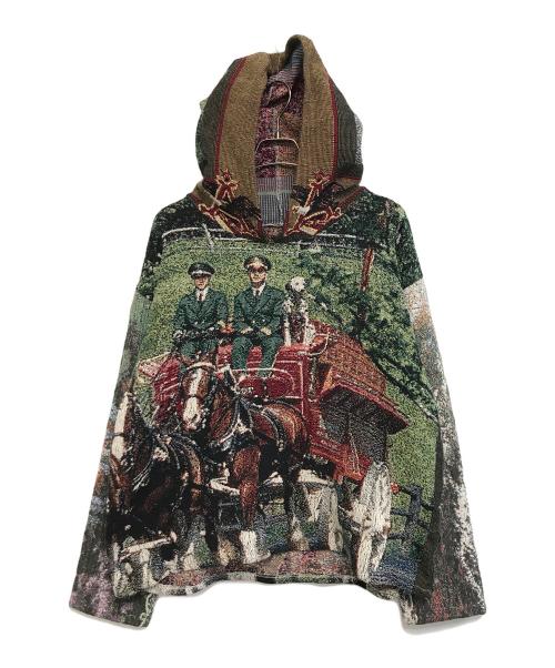 mahatama vintage（マハトマヴィンテージ）mahatama vintage (マハトマヴィンテージ) ニットパーカー マルチカラー サイズ:表記なしの古着・服飾アイテム
