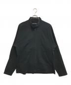 ISSEY MIYAKE MENイッセイミヤケメン）の古着「スタンドカラージャケット」｜ブラック