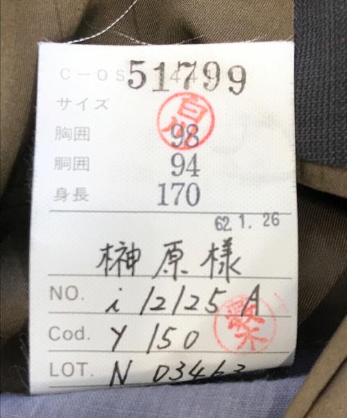 GIVENCHY（ジバンシィ）GIVENCHY (ジバンシィ) セットアップスーツ グレー サイズ:胸囲98 胴囲94 身長170 W-92の古着・服飾アイテム