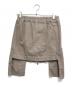 RICK OWENS DRKSHDW (リックオウエンス ダークシャドウ) CARGO SKIRT ベージュ サイズ:M：25000円